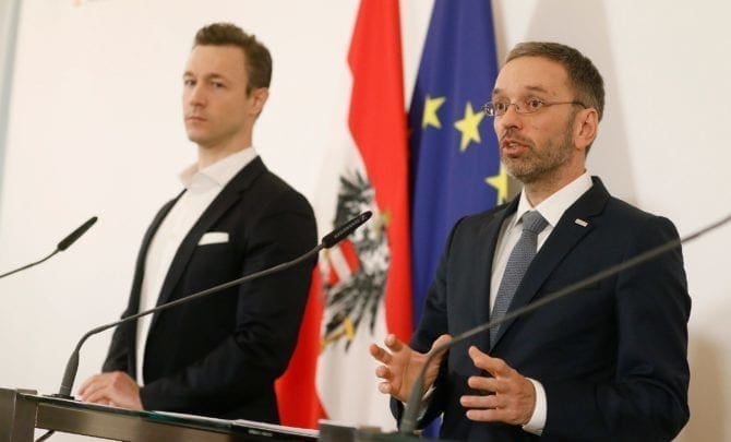 Gernot Blümel und Herbert Kickl