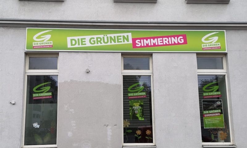 Lokal der Simmeringer Grünen