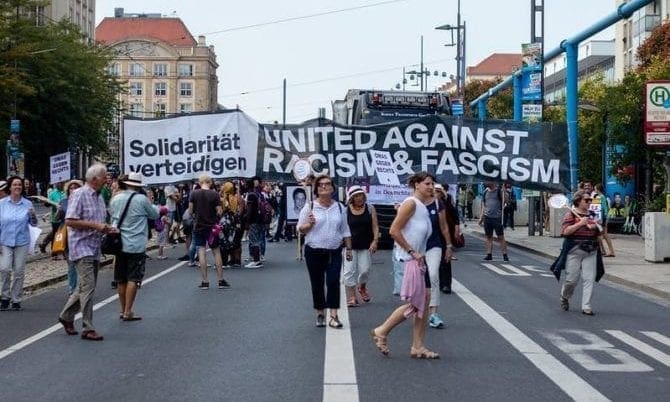 24.08.2019 - #unteilbar Großdemo Dresden