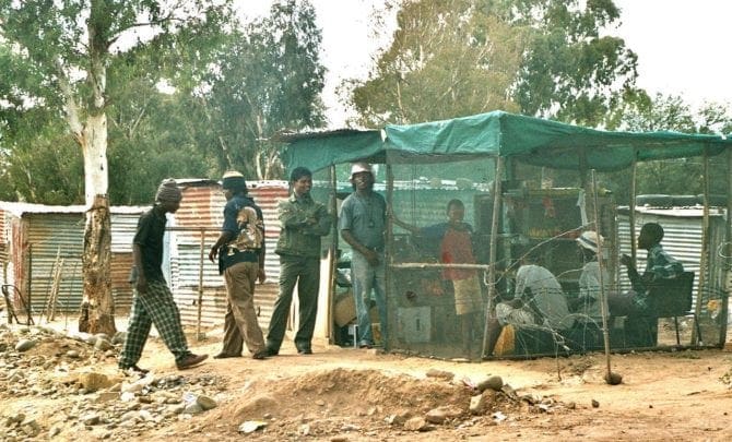 Südafrika Tonwship