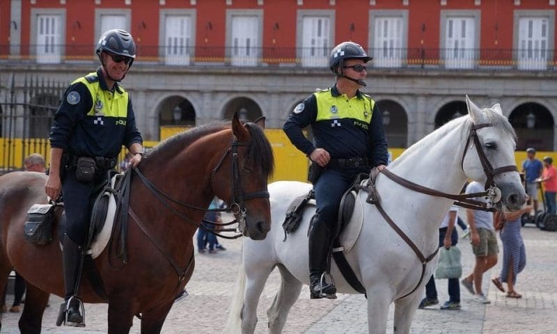 Berittene Polizei
