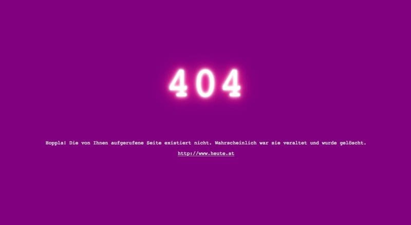 Screenshot / heute.at