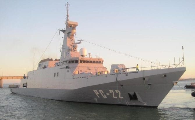 Venezulanisches Kriegsschiff