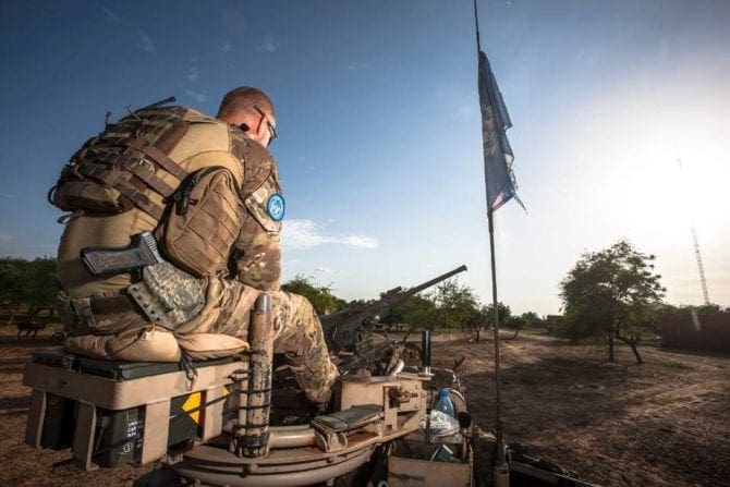 UNO Blauhelm Mali