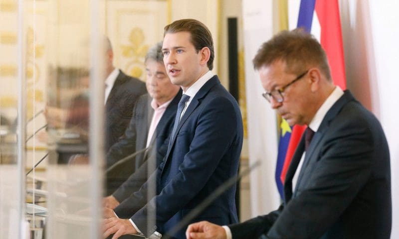 Rudolf Anschober / Sebastian Kurz