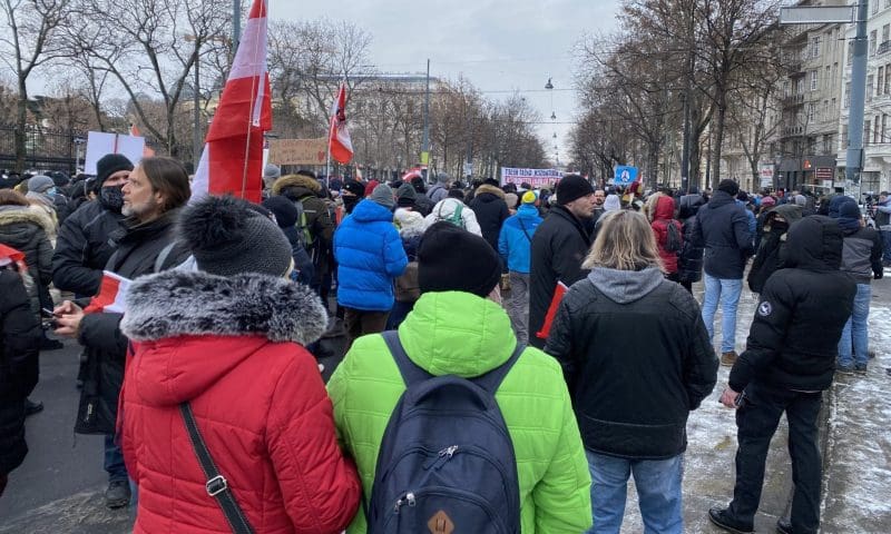 Demo 16. Jänner Wien