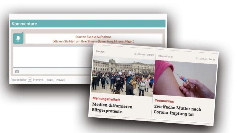 Kommentar / Fotomontage