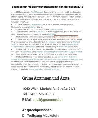 Neuer Gesundheitsminister Muckstein Ist Unter Kollegen Fachlich Nicht Unumstritten Unzensuriert