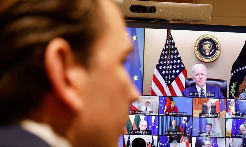 Sebastian Kurz / Videokonferenz