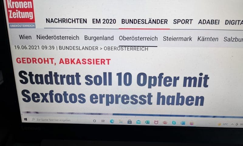 Screenshot / Kronen Zeitung