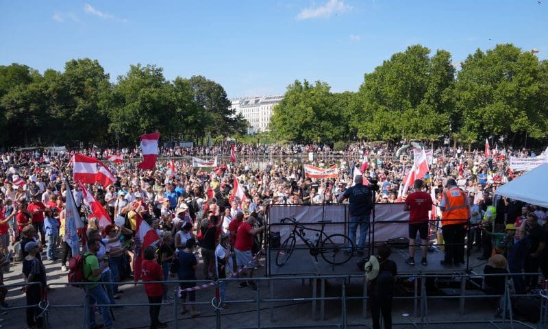 Coreona-Demo Wien 11.9.