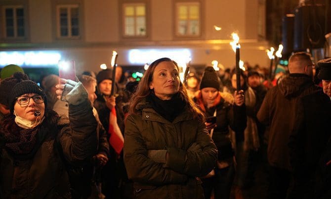 Demo in Vöcklabruck