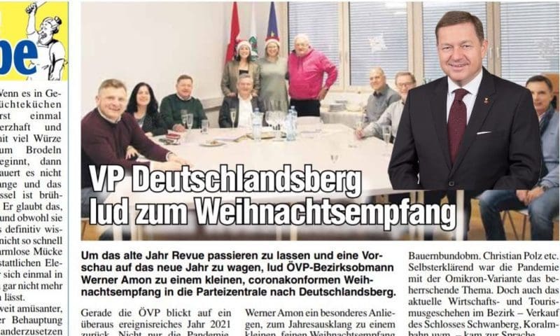 Werner Amon und aktiv-zeitung