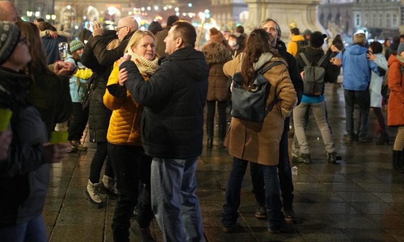 Silvesterspaziergang Linz / Walzer