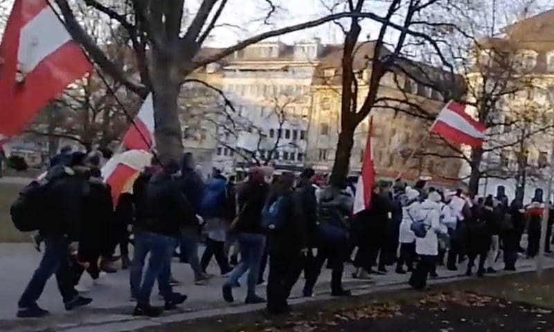 Corona-Demo Linz