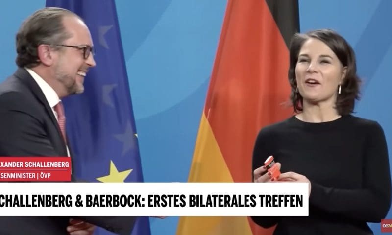 Alexander Schallenberg / Annalena Baerbock