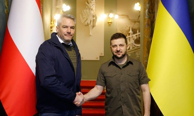 Karl Nehammer / Wolodymyr Selenskyj
