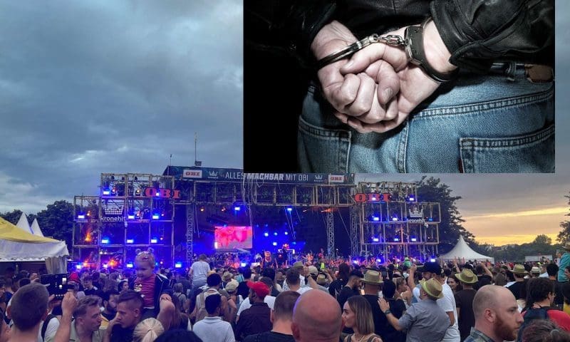 Donauinselfest / Festnahme