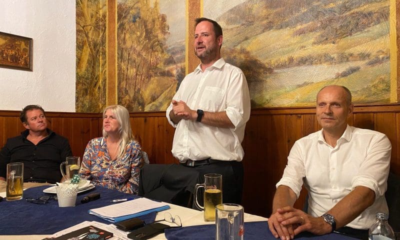 Christian Hafenecker / FPÖ Stammtisch Simmering