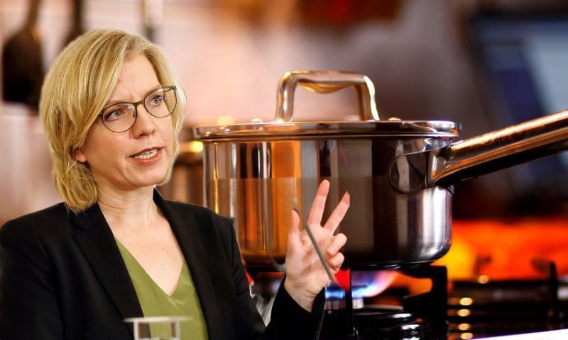 Leonore Gewessler / Kochtopf