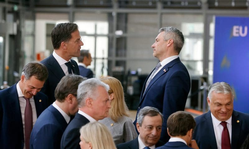Karl Nehammer beim Euroäischen Rat
