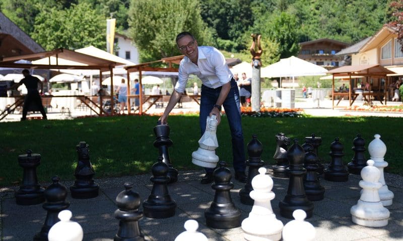 Herbert Kickl / Schach