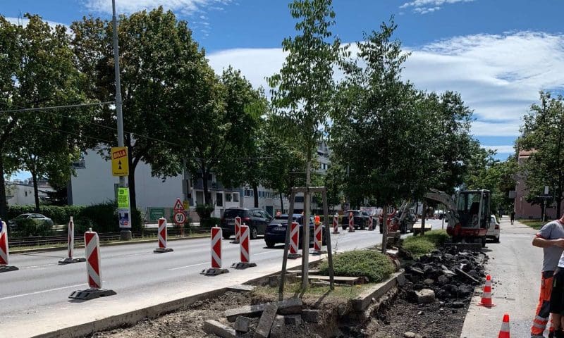 Baustelle des Radhighway