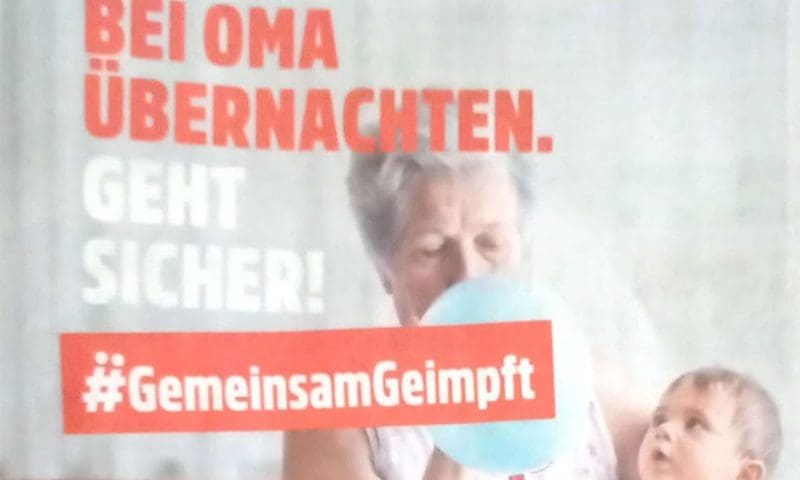 Impfwerbung